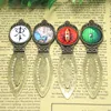 the Lord of the rings Fantasy Glass cabochon Bookmarks