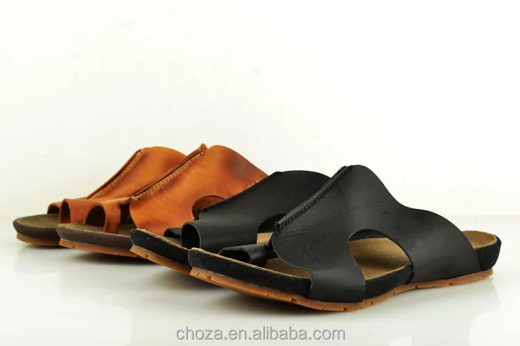 C11546C European Fashion High Quality Genuine Leather Men's Sandals