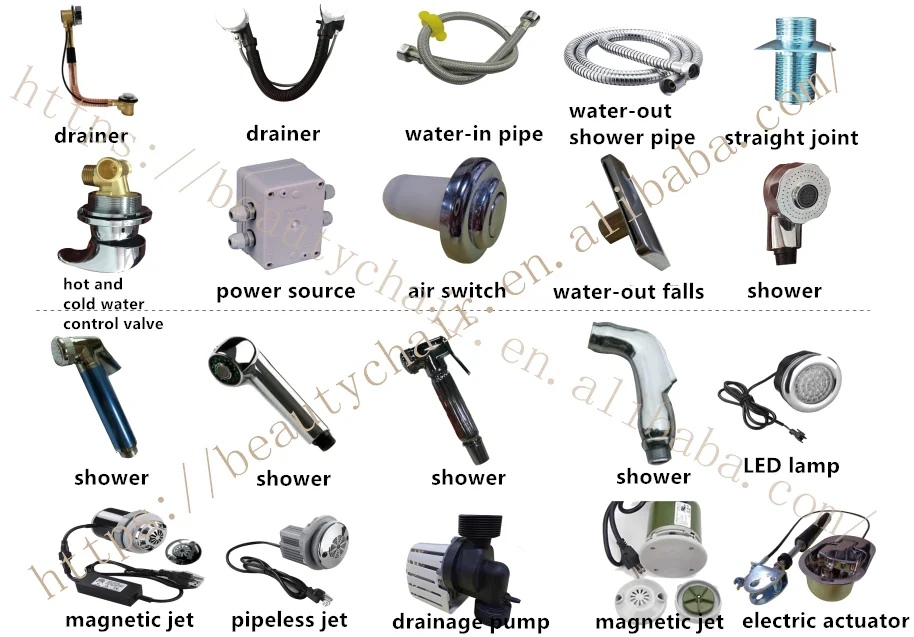 Salon spa fiberglass basin pedicure sink foot bowl