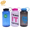 1000ml big capacity reusable space plastic drinking water bottle for sports