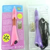 Good quality Hot fix rhinestone tool in pink and purple color