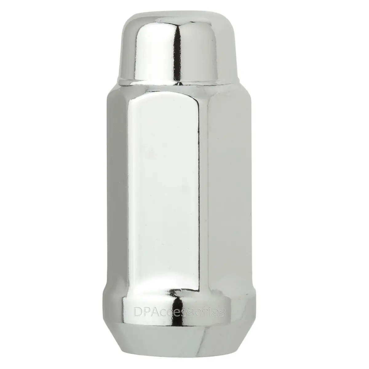 DPAccessories LCB3B6HC-CH04020 20 Chrome 12x1.5 Closed End Bulge Acorn Lug Nuts 19mm Hex Wheel Lug Nut Cone Seat