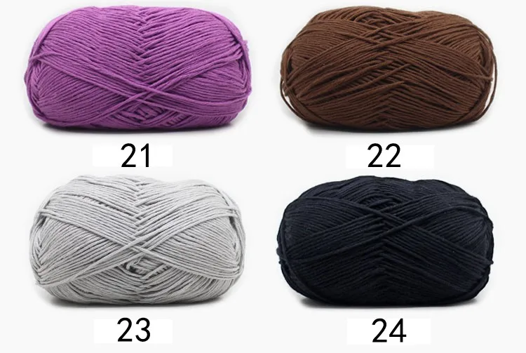 Amazon Customized 50g 8ply 100 Milk Cotton Baby Knitting Yarn Buy