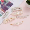 Hot selling Women beads kid hair accessory bridal pearl hair clip