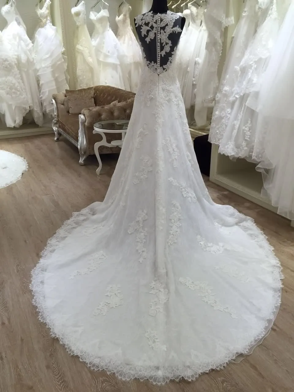 2019 Spanish Style Lace Wedding  Dresses  Made In China  