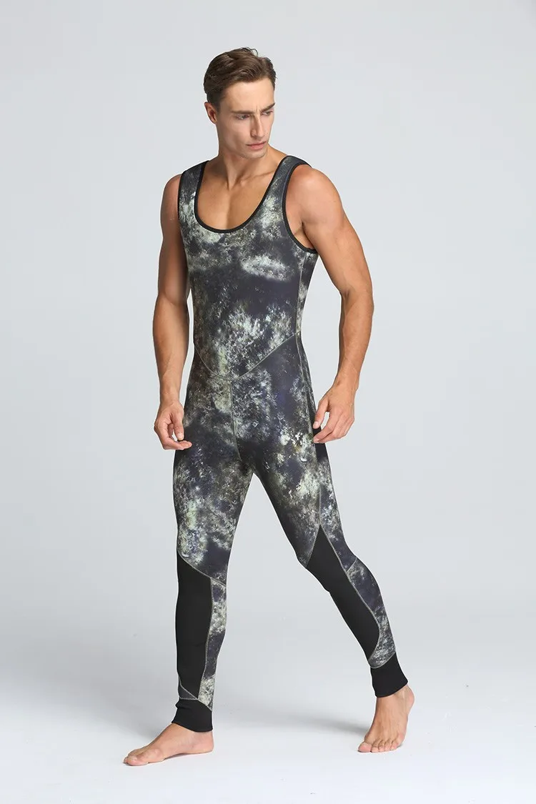 High Quality 5mm Waterproof Neoprene Diving Yellow Wetsuits Neoprene