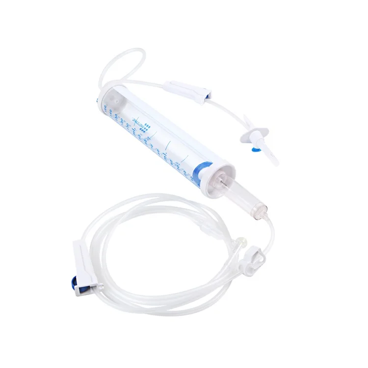 volumetric 100ml 150ml i.v.iv pediatric drip microdrip burette type apparatus infusion set with china supplier