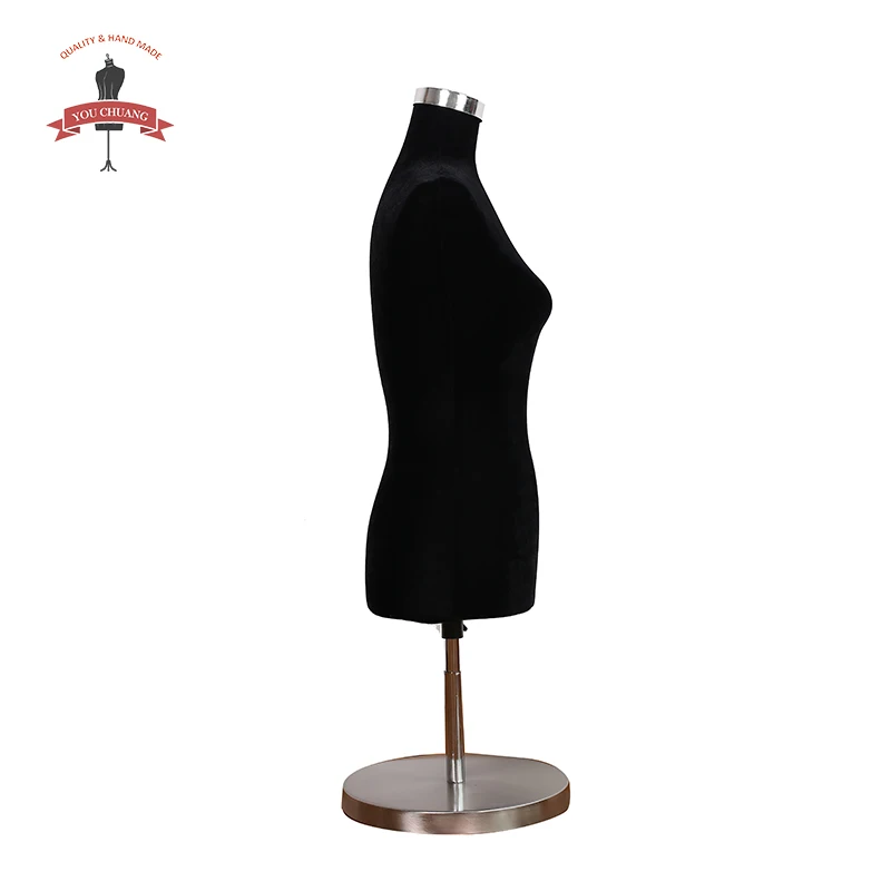 Velvet Fabric Upper Body Mannequin Clothes Hanger Torso Female Stylish Mannequin Buy Stylish