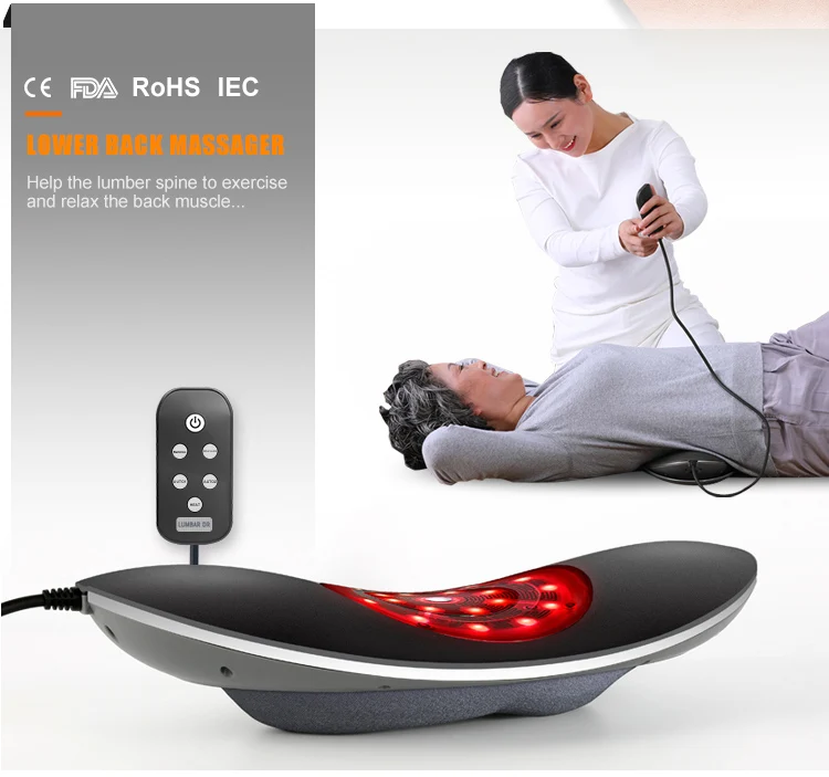Infrared Heating Lumbar Lower Back Pain Massage Machine For Clinic And