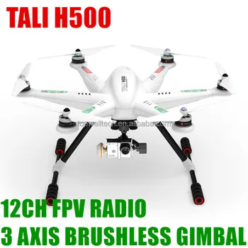 Newest Tali H500 5.8ghz 12ch Quadcopter Fpv Gps Rc 3d Gimbal Bnf 13
