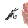 Titanium Knife Beads Pendant Titanium Alloy Pendant EDC Tools Mobile Pendant