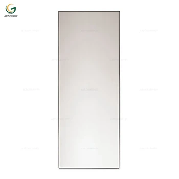 Gold Frame Metal Large Floor Standing Mirror Buy Floor Standing Mirror Product On Alibaba Com