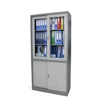 Office 2 Door Metal Storage Cabinet Sliding Bookcase Office 2 Door Metal Storage Cabinet Sliding Bookcase Cabinets