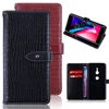 New Product High quality Luxury Holster PU Leather Mobile Phone Accessory Protective Back Cover for Sony Xperia XZ2