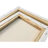 Wooden frame artist painting stretched canvas