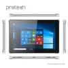 2 in 1 10 inch semi rugged IP62 with active stylus pen pogo pin hinge keyboard tablet pc
