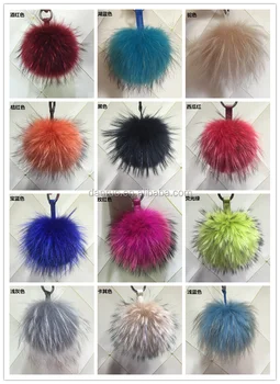 fendi fur ball keychain