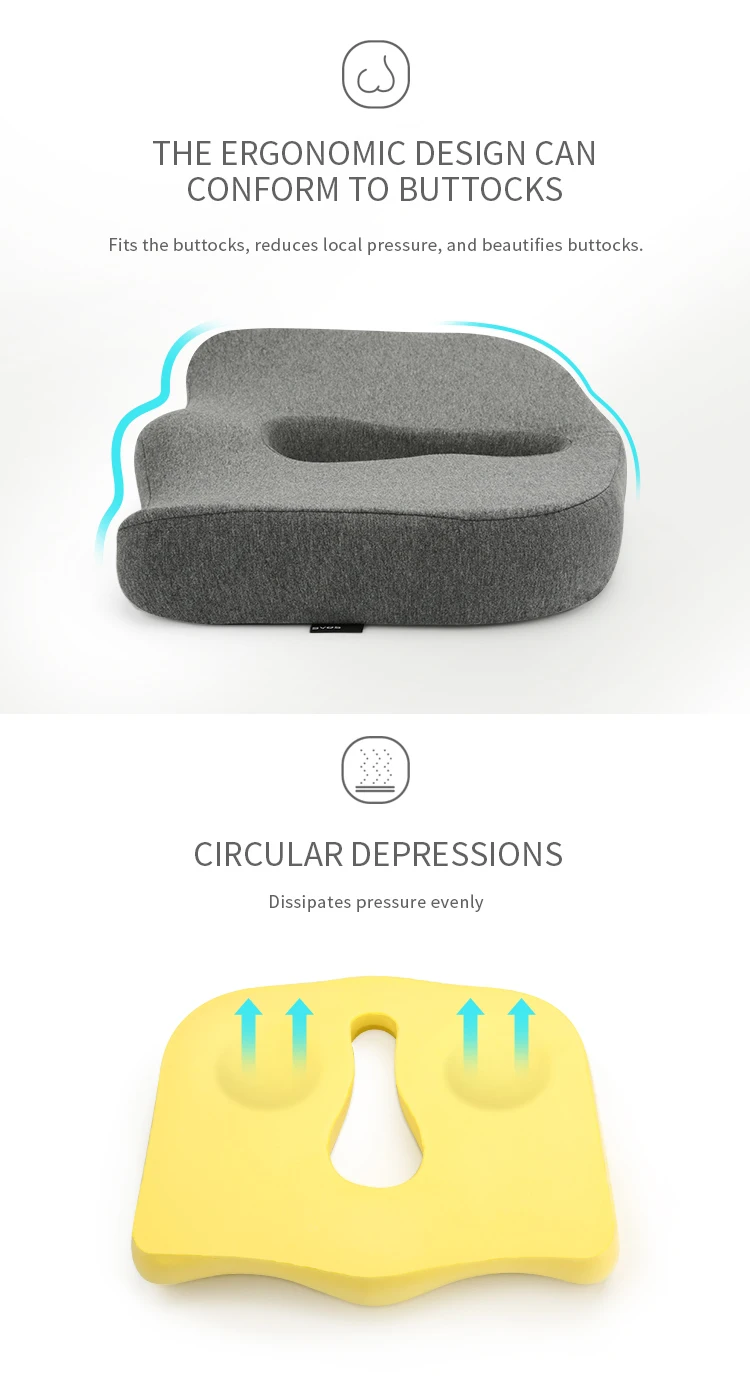 Graphene Usb Memory Foam Car Heating Cushion Rechargeable Battery Powered Heated Car Seat Cushion