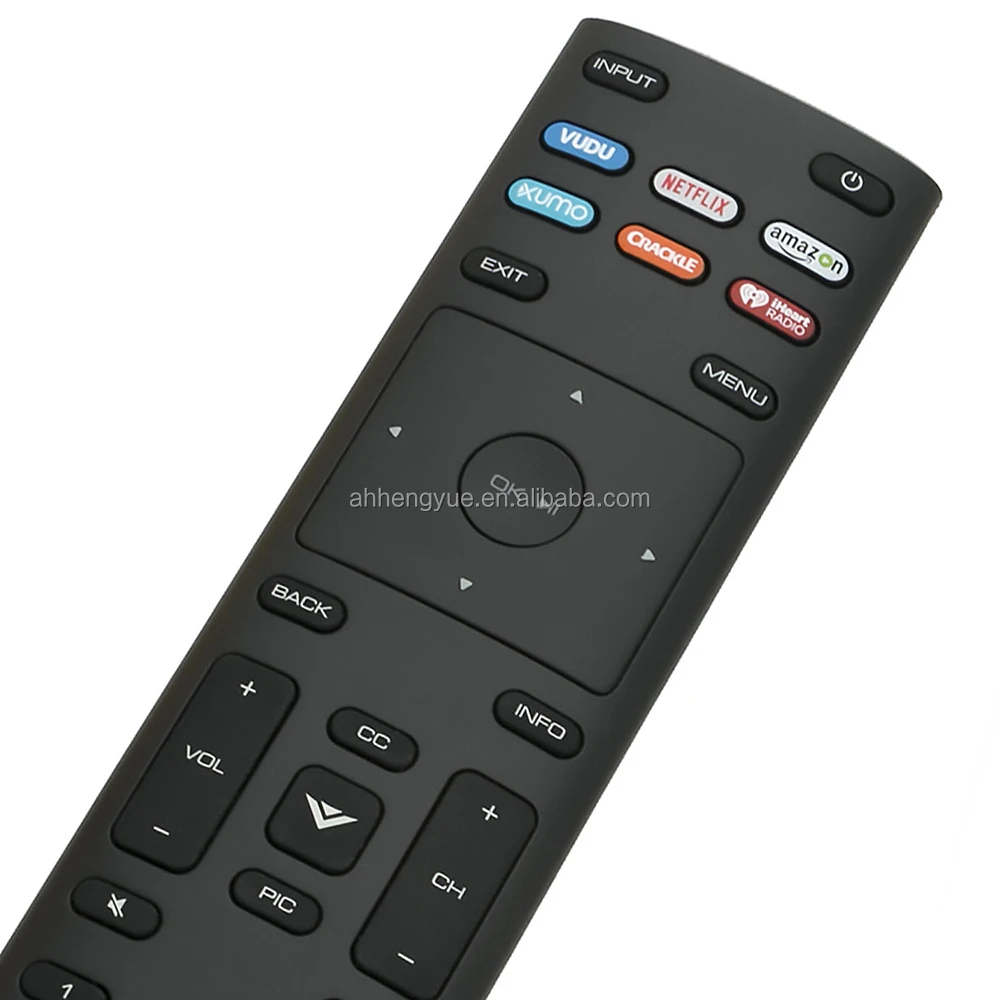 Smart Tv Remote Control Xrt136 For Smart Tv Remote Control W Vudu Ama