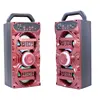 HY-10 CONVENIENT TOWER WIRELESS SPEAKER, 2x5W, SUPPORT 2 MICROPHONE KARAOKE, SUPPORT TF / SD / USB / AUX MUSIC FAN GIFT
