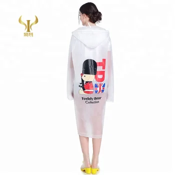 Promotional Logo Printed Reusable Eva Raincoat,Rain Poncho With Logo - Buy Raincoat,Eva Raincoat 
