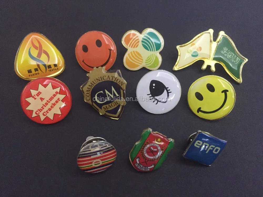 Green Leaf Ecofriendly Clothes Decorate Metal Enamel Lapel Pins Badge