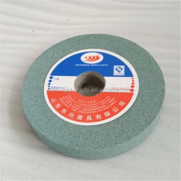 6x1x1 Type 1 Gc60 Silicon Carbide Bench Grinding Wheel Buy Silicon
