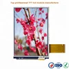 High Quality 3.5" TFT Lcd Factory Flexible 320x480 Dots SPI+ RGB 18BIT Outdoor TFT 3.5 Inch Touch Screen with Diver IC HX8357