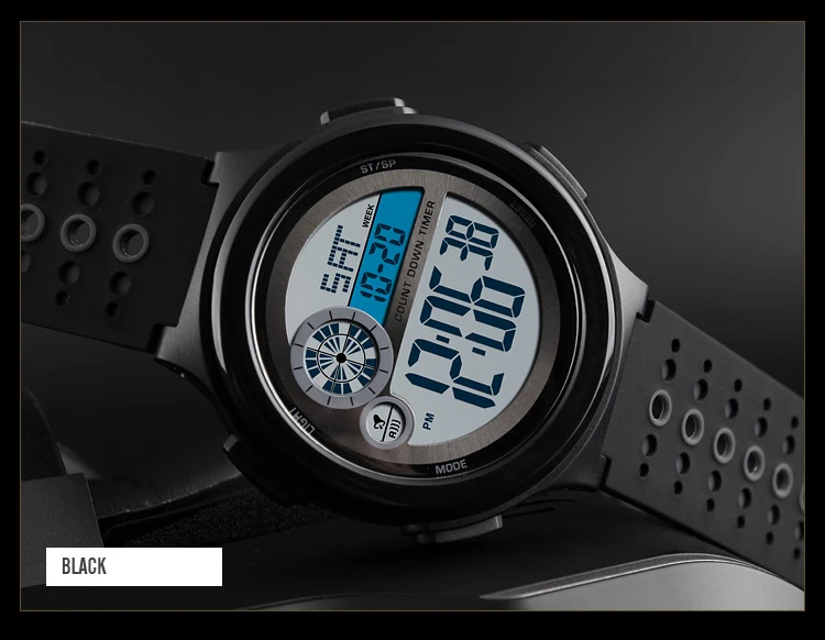 SKMEI 1374 Мужчины цифровые часы движение Многофункциональный Открытый спортивные часы