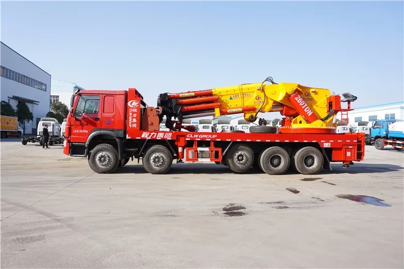 90-150 ton heavy duty crane truck