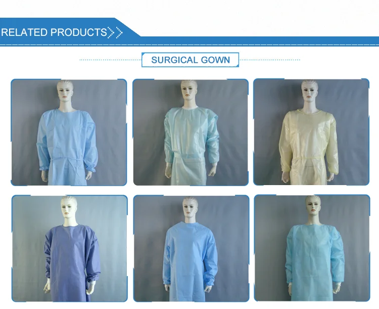 Disposable Hospital Surgical Gown