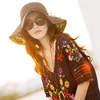 wholesale zhejiang cheap hat manufacturer floppy straw hat