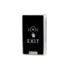 DC 12V NC NO Square Touch Sensor Door Exit Release Button Switch with LED Light