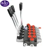 5 Spools 40LPM monoblock hydraulic directional control valve for harvester