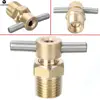 Lonten 1pc Durable Brass Drain Valve 1/4 Inch NPT Drain Valve For Air Compror Tank Replacement Part electronic component