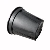 High class thick black plastic pot plastic plant pot plastic pot made of PP/HDPE