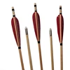 Target practice solid wood arrow for outdoor shooting battle