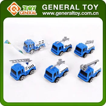 blue fire engine toy