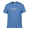 New Latest Knitted Rubber Print 180Gsm Mens Size Guide T Shirt