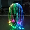 Fiber optic structure props,LED illuminated jellyfish costumes, LED jellyfish for Circus Spectacular