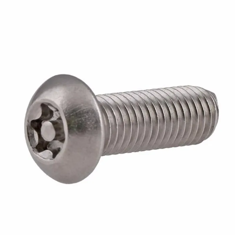 M14*40mm A2 Stainless Steel Torx 6-lobe Socket Button Head Security ...