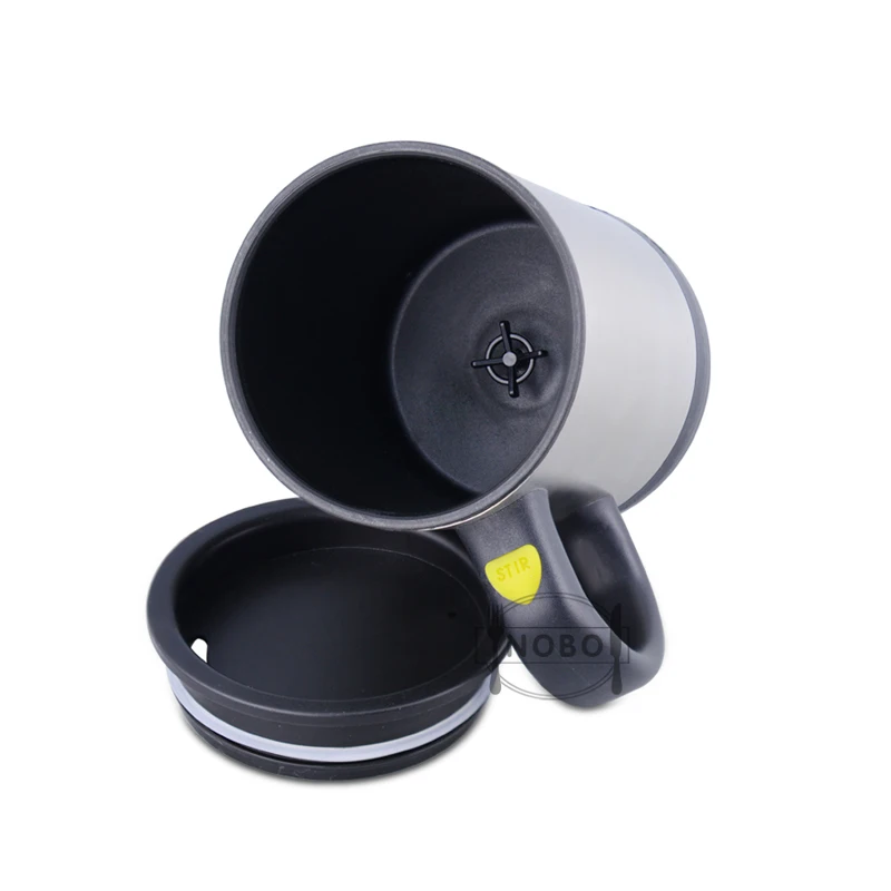 Customized Printed Mug Electric Self Stirring Stainless Steel Coffee