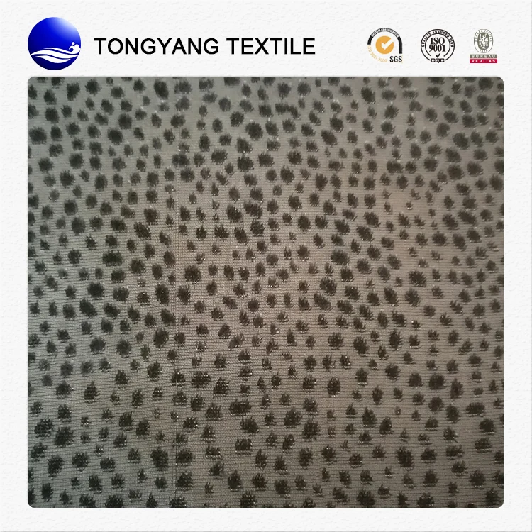 2017 burnt out fabric Hot Selling