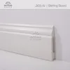 INTCO white raw material decorative skirting board mouldings