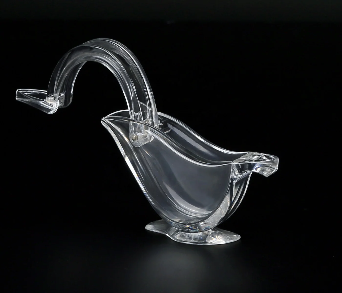 Mini Portable Juicer Acrylic Bird Lemon Squeezer Manual Plastic Citrus