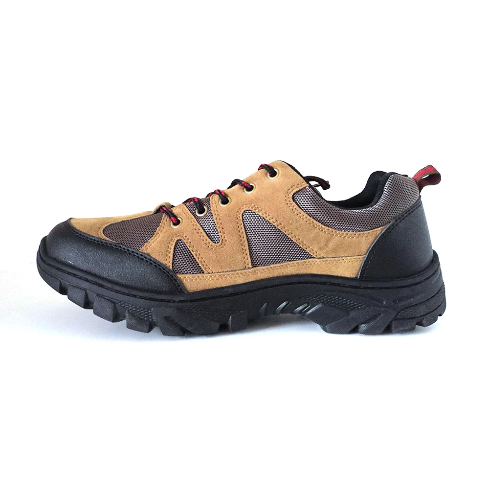 High Quality Unisex Anti-skid Hiking Leather Shoes With Shoe Lace - Buy ...