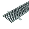 Hot selling mild steel flooring grating drainage trench cover