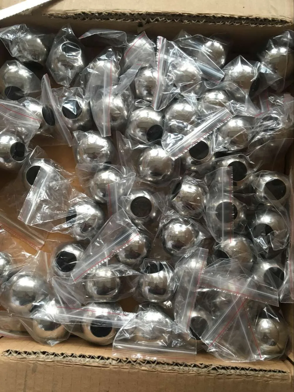Stainless Steel Hollow Ball With Hole 33.3375mm 38.1mm 41.2750mm 47
