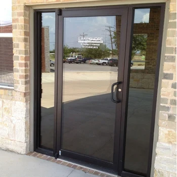 Commercial Aluminum Frame Glass Door For Residential Room Buy