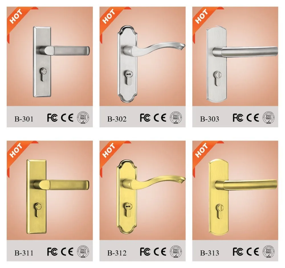 Orbita 100 Stainless Steel 304 High Quality Hotel Bathroom Door Lock